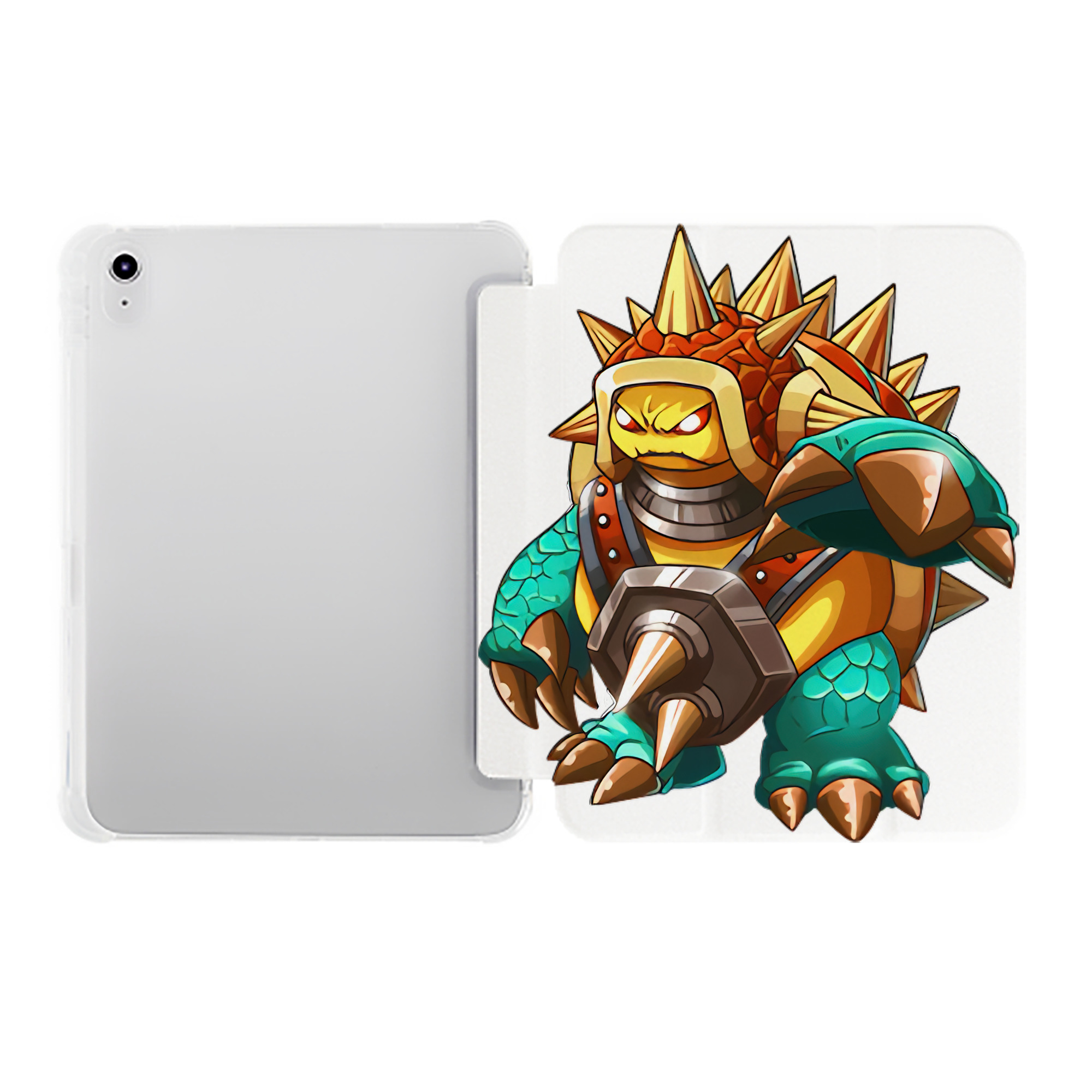 （画像用） リーグ・オブ・レジェンド League of Legends LOL IPad ケース ペン収納付き 三つ折りスタンド PUレザー×シリコン 対応機種9.5/10.5/10.9インチ